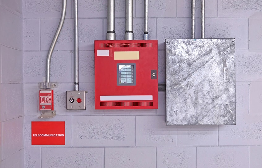 F.E. Moran specializes in installing industrial fire detection and alarm systems.